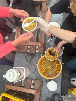 Food Not Bombs food, cooking & distribution